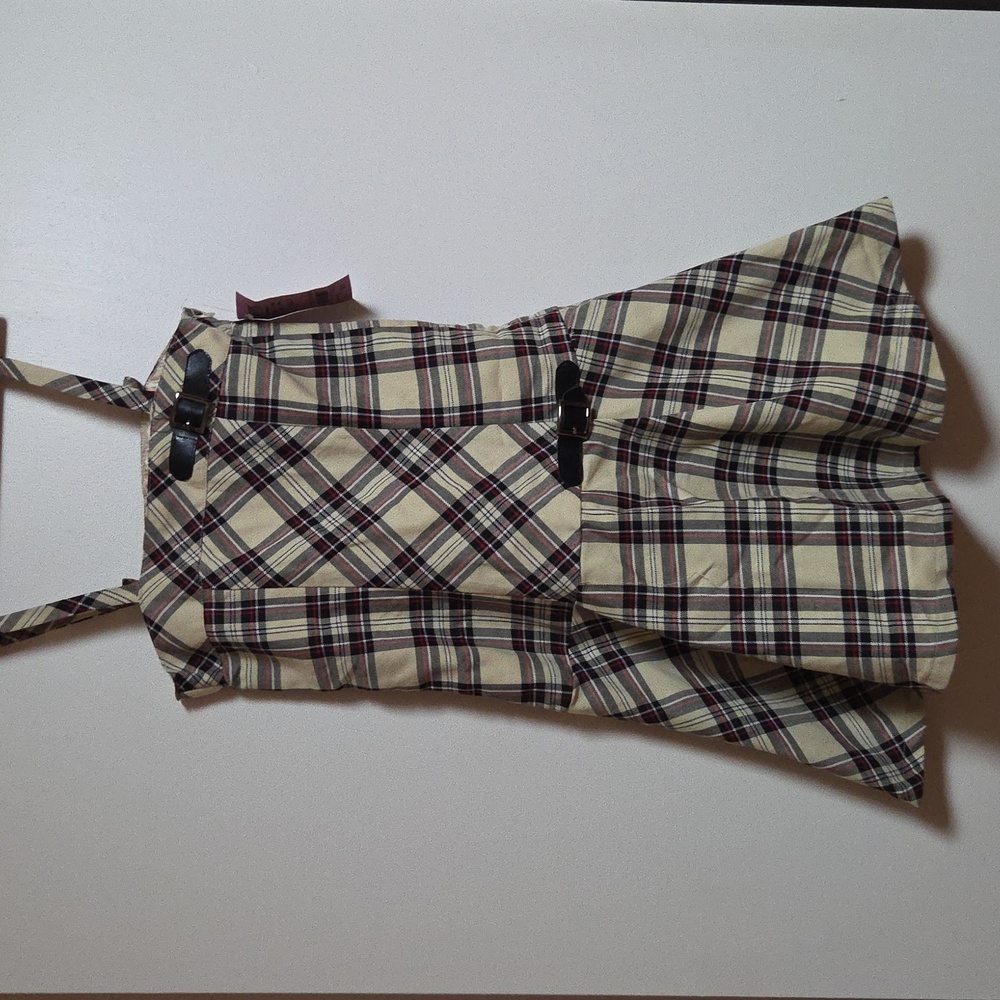 Betsey & Babs Girls plaid dress